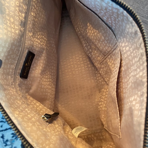 Kate Spade black leather tote bag - Picture 4 of 8